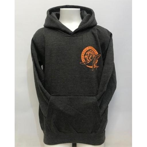 Kids Save Our Oceans Design Hoodie, Charcoal