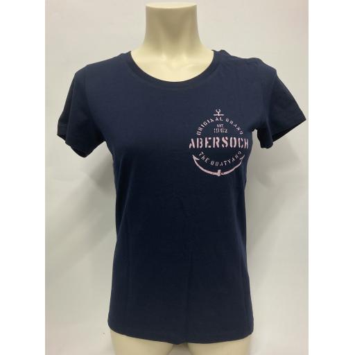 Anchor Design T-Shirt, Navy
